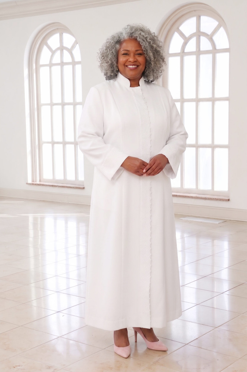 Ruth with Lace Clergy Robe | Sacred Stitches