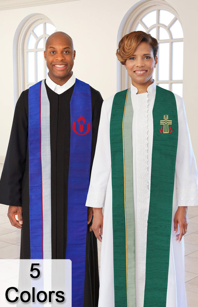 Unisex Custom Velvet Geneva Clergy Robe - GraduatePro