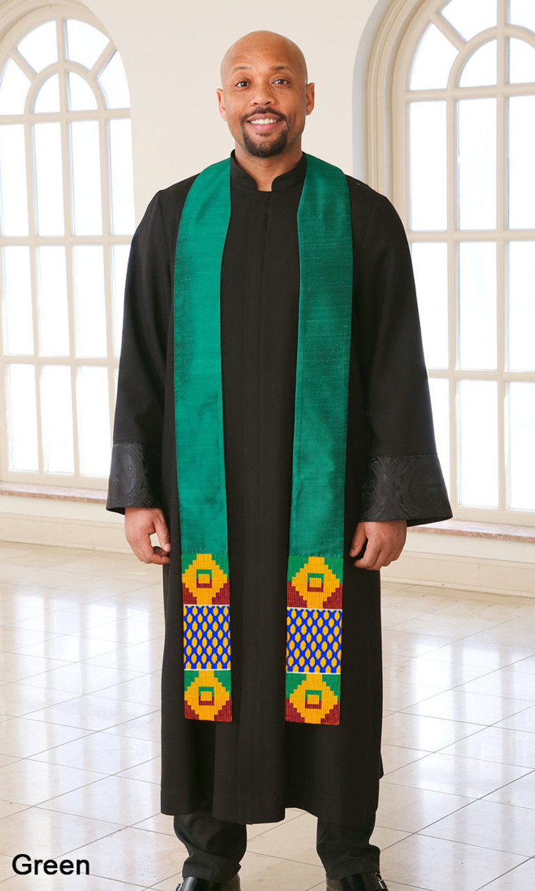 New Men Choir Gown Unisex Choir Robes Adult Chaplain Black Chaplain Clergy  Robe | eBay