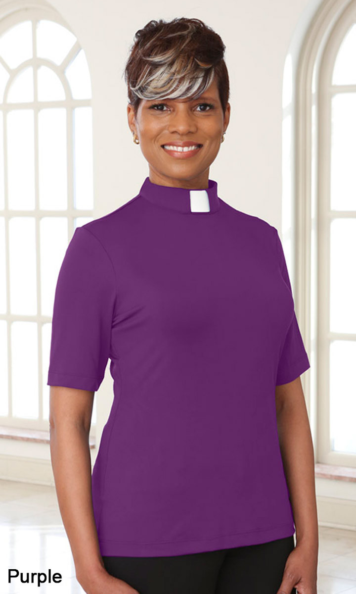 Classic Short Sleeve Knit Shirt (Tab Collar) | Sacred Stitches