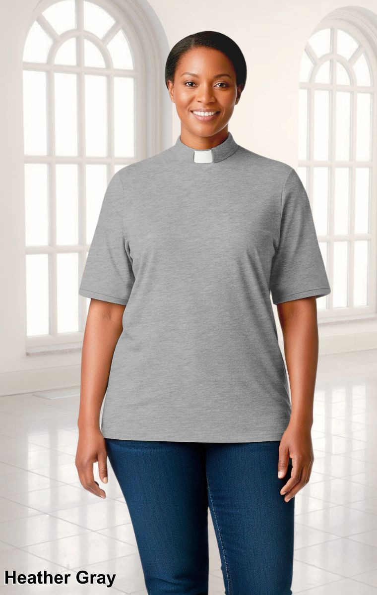 Classic Short Sleeve Knit Shirt (Tab Collar) | Sacred Stitches