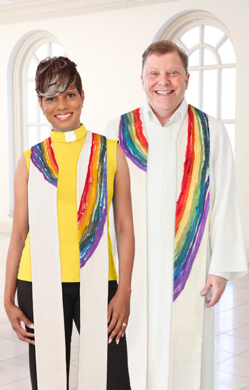 Rainbow Clergy Stole