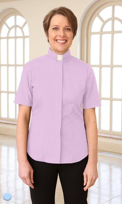 Long-sleeve Clergy shirt easy-iron mixed cotton, grey Cococler | online  sales on HOLYART.com