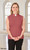 Sleeveless Knit Shirt (Tab Collar)