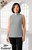 Sleeveless Knit Shirt (Tab Collar)