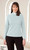 Long Sleeve  Knit Shirt (Tab Collar)