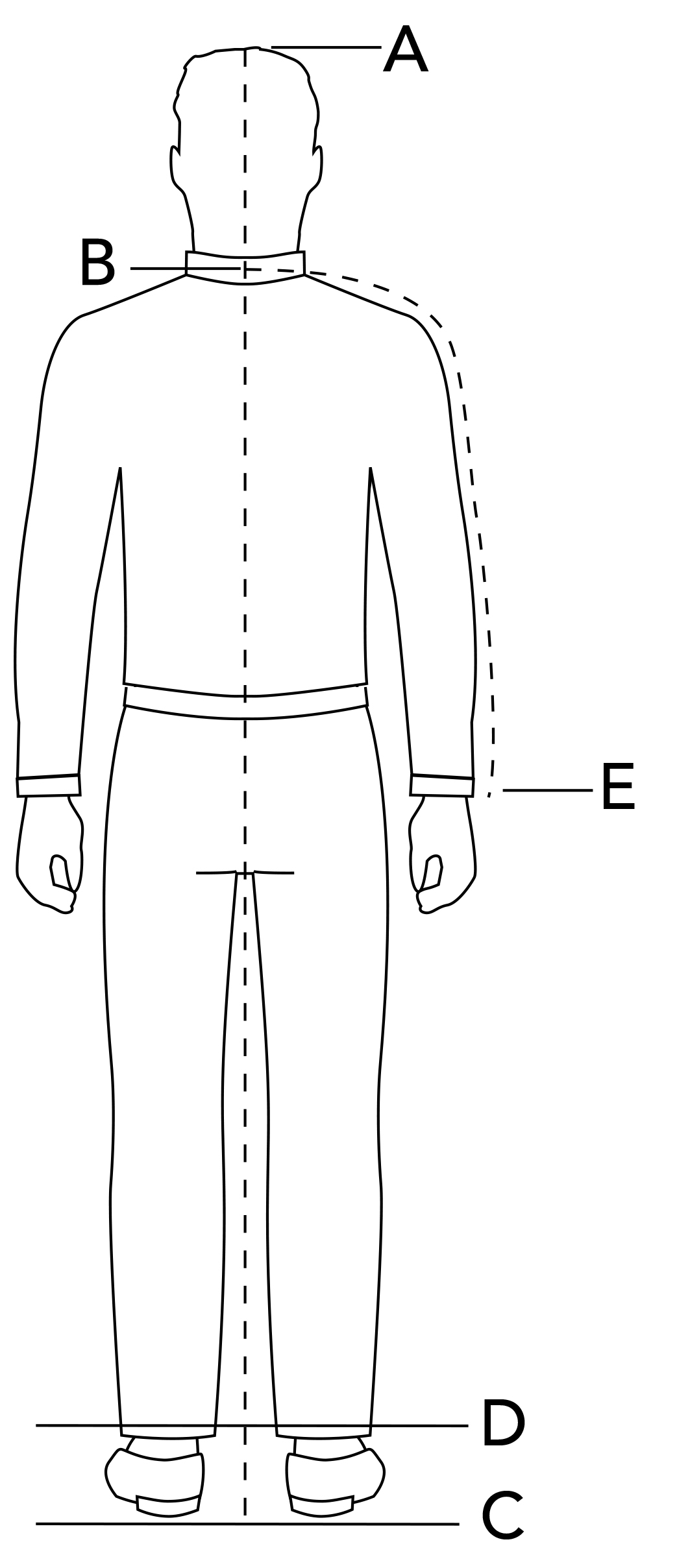Men's Custom Robe Sizing Sacred Stitches