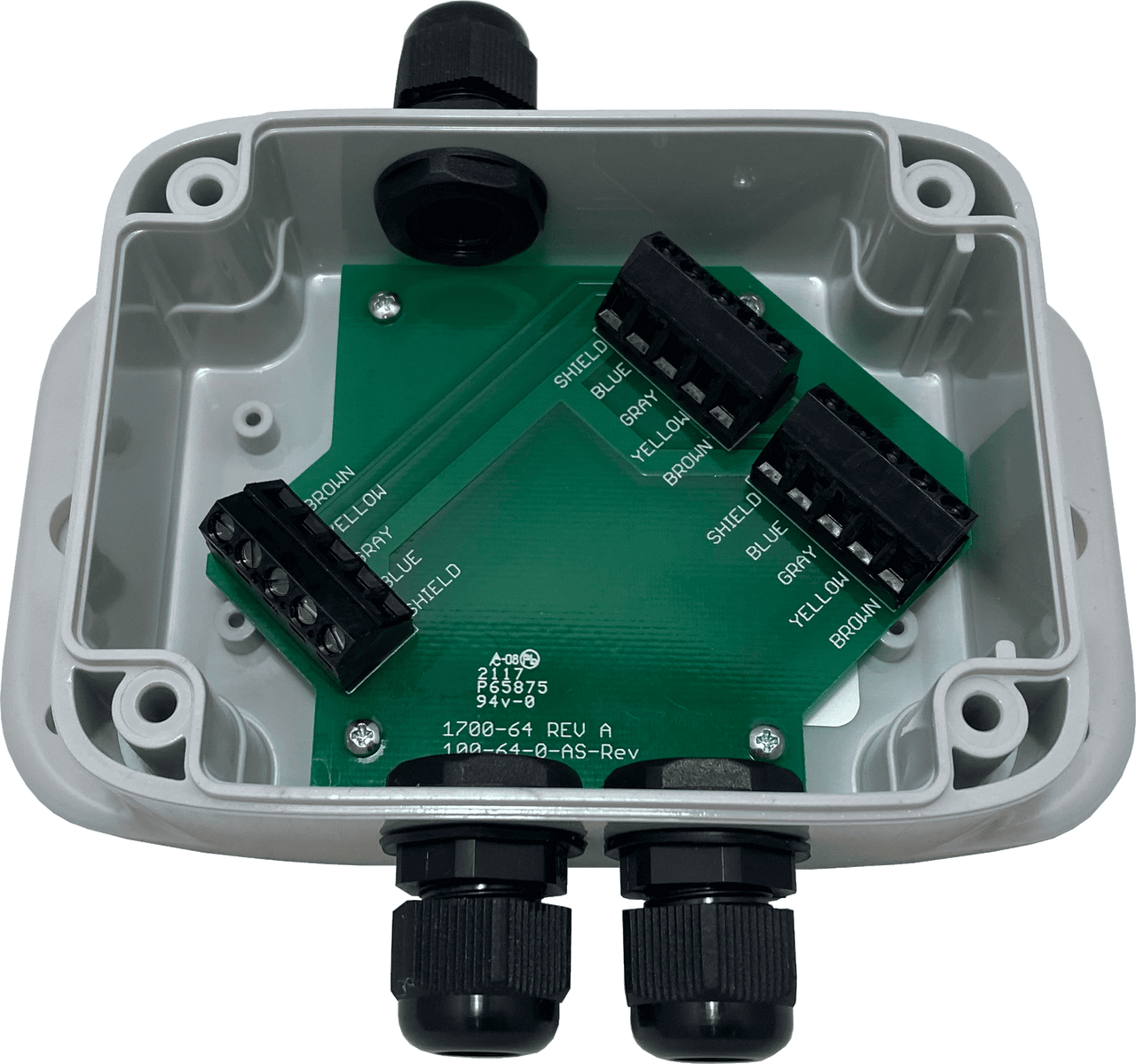 yujunページ Junction Box for RS-485 Serial Data Network | Senix