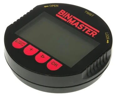 BinDisc interface for sensor setup and configuration