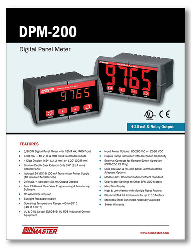 DPM-200 Display Brochure