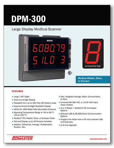 DPM-300 Display Brochure