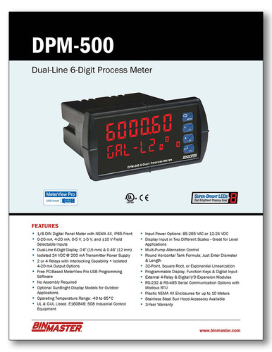 DPM-500 Display Brochure
