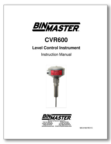CVR-600 Manual
