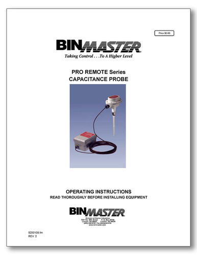 Pro Remote Series Manual