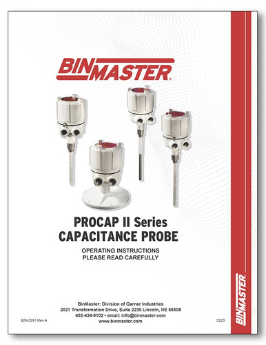 PROCAP II Series Manual
