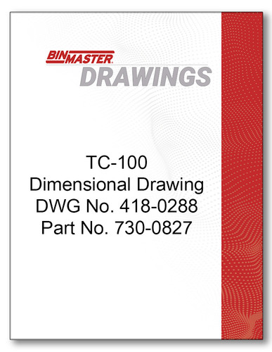 TC-100 Dimensional Drawing