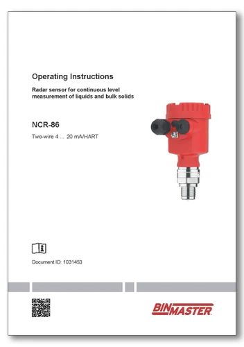 4-20 HART 2-Wire EN NCR-86 Manual