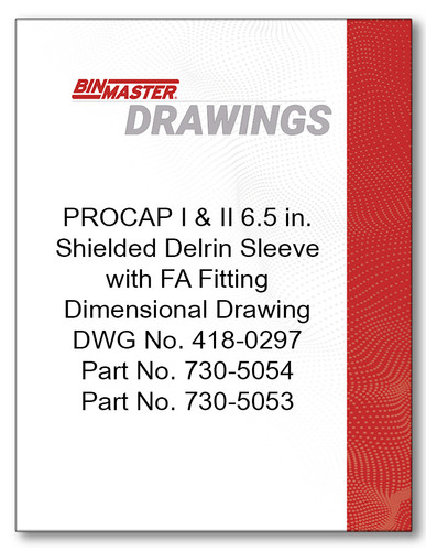 PROCAP I & II 6.5 IN. SHIELDED DELRIN SLEEVE