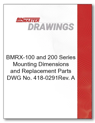 BMRX-100 & 200 Mounting Dimensions and Replacement Parts