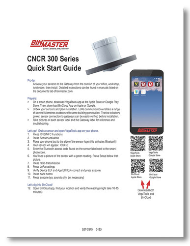 CNCR-300 Series Quick Start Guide