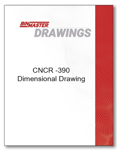 CNCR-390 Dimensional Drawing