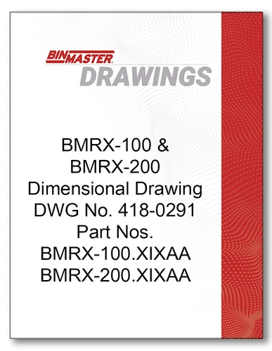 BMRX-100 & BMRX-200 Dimensional Drawing