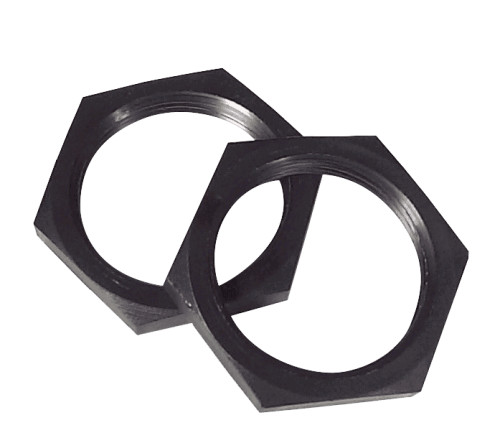 Package of  two 30mm Nylon Mounting Nuts for Senix Ultrasonic Sensors