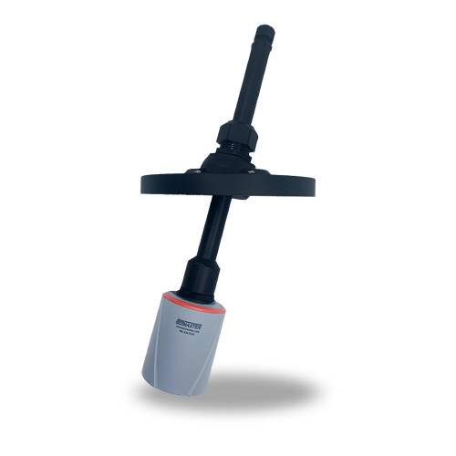 CNCR swivel mount with 1.0" NPS ball and 12" extension pipe