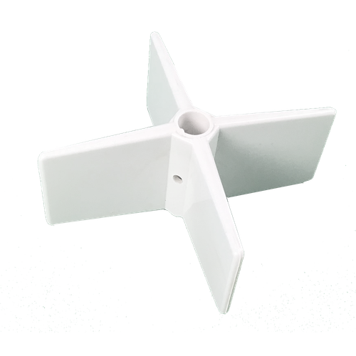 binmaster Mini-Rotary 4-vane paddle for 8 mm shaft