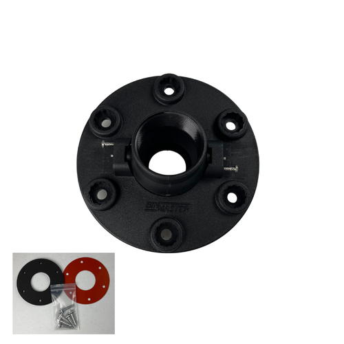 binmaster Swivel mount with 1.5 inch NPT female connector
