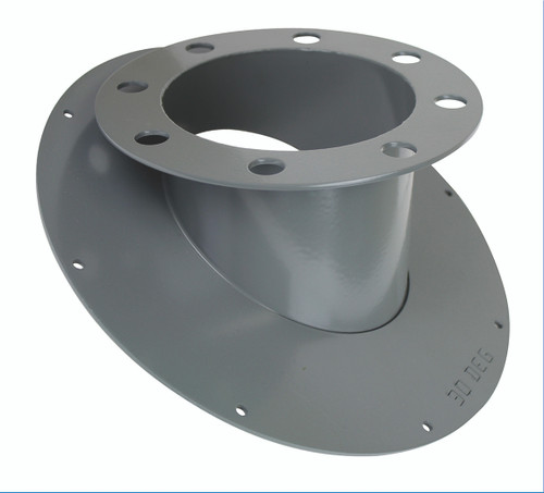 binmaster 30 degree mounting plate with 4 inch ANSI flange