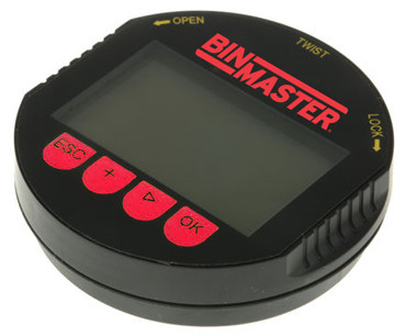 binmaster BinDisc interface for sensor setup and configuration