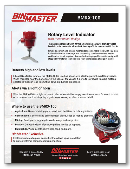 BMRX-100 Brochure