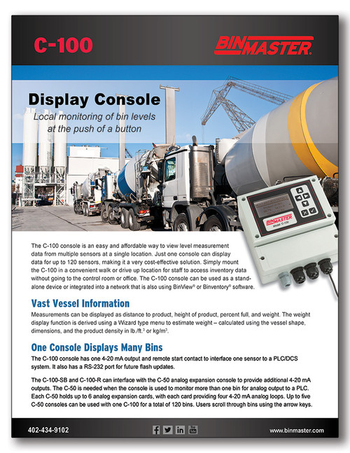 C-100 Display Brochure
