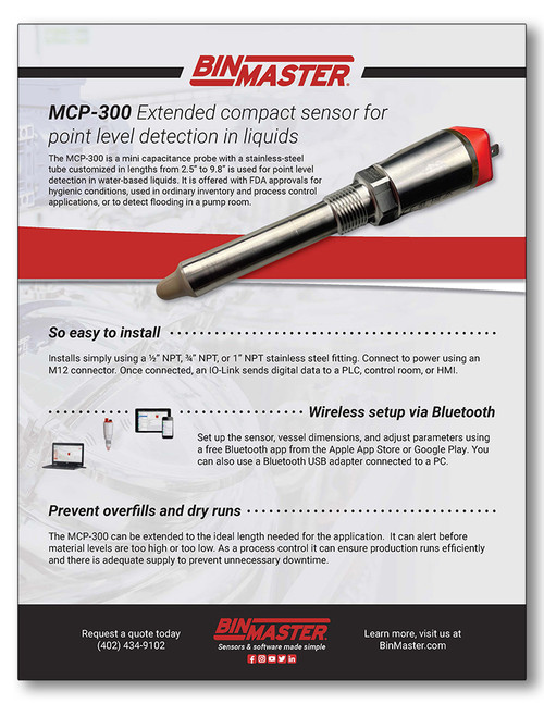 MCP-300 Extended Mini Capacitance Probe Brochure