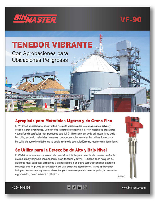 VF-90 Tenedor Vibrante Folleto