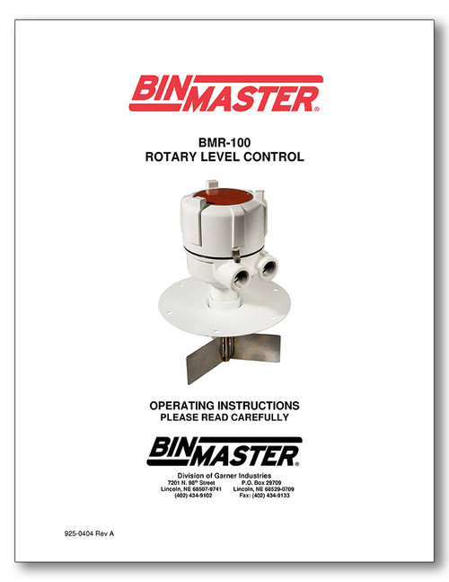 BMR-100 Manual