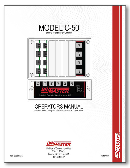 SmartBob C-50 Expansion Console Manual
