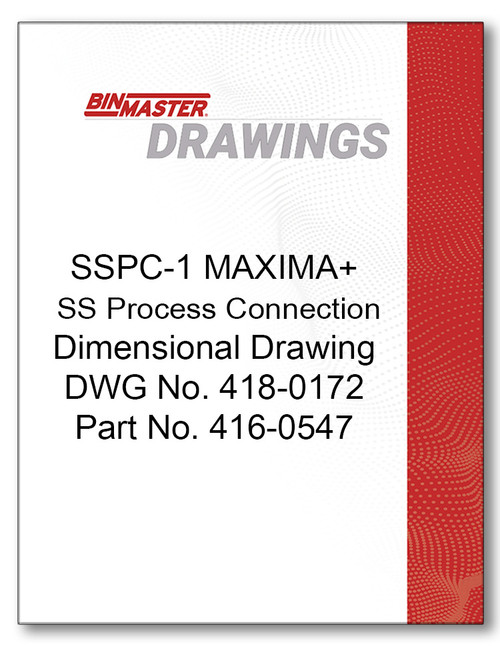 MAXIMA+ Rotary SS Process Connection Drawing