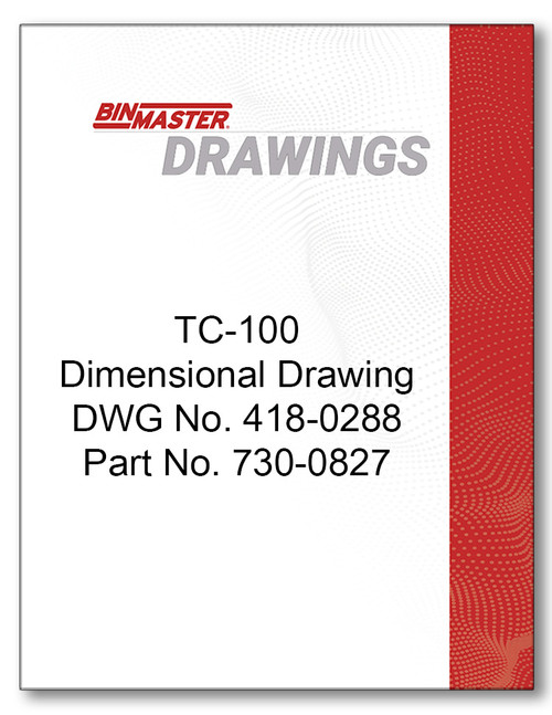 TC-100 Dimensional Drawing