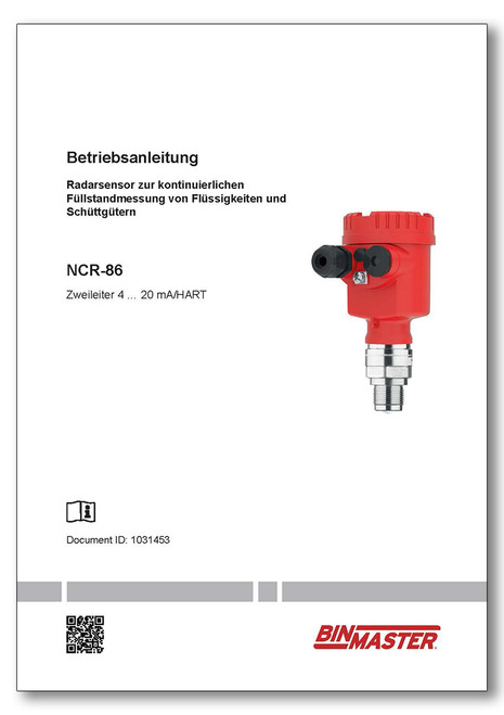 4-20 HART 2-Wire DE NCR-86 Manual