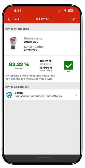 BinMaster Sensor App