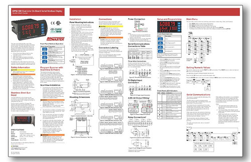 DPM-100 Modbus Display Quick Setup Guide