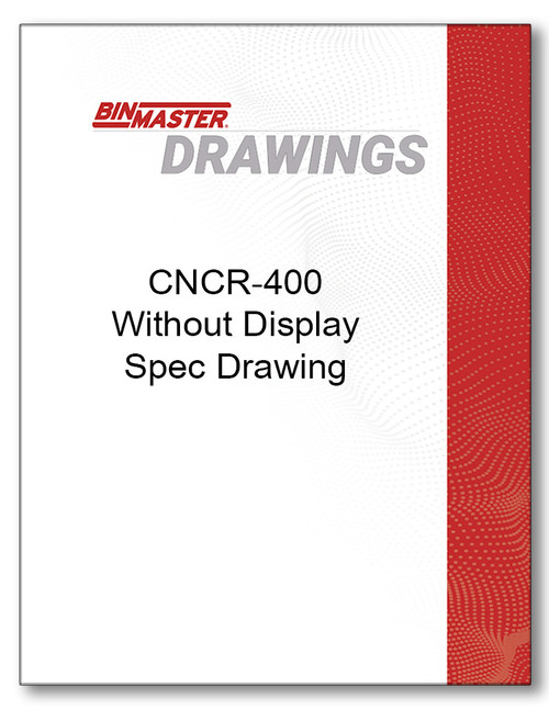 CNCR-400 Without Display Spec Drawing