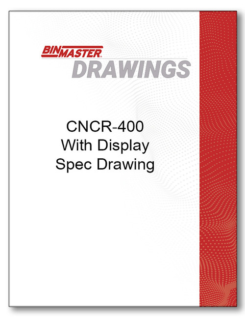 CNCR-400 With Display Spec Drawing