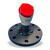Swivel mount for CNCRs with a 1.5" NPT ball, 9" flange, and 4" ANSI bolt hole