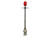 BinMaster 3DLevelScanner neck extension kit — longer galvanized pipe extension