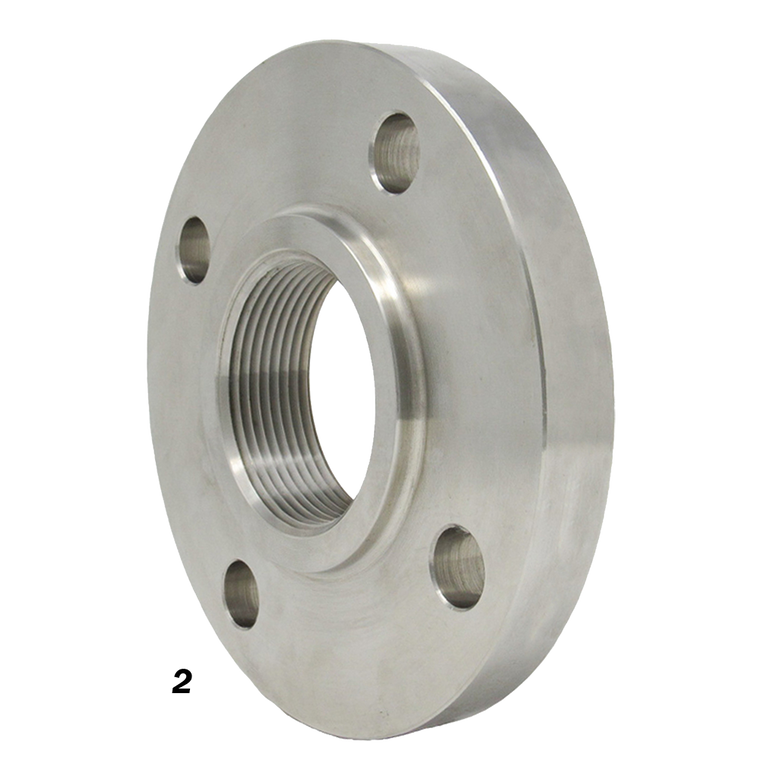 binmaster 2 inch SS 150 # raised face mounting flange