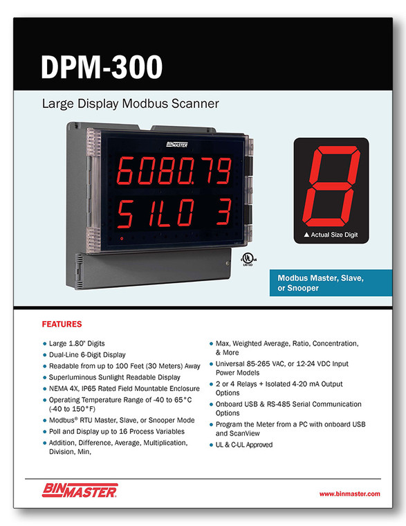 DPM-300 Display Brochure