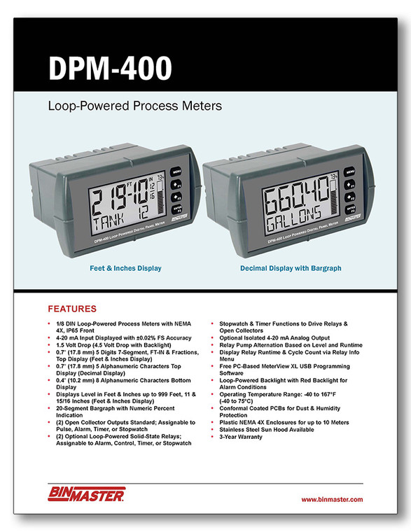 DPM-400 Display Brochure